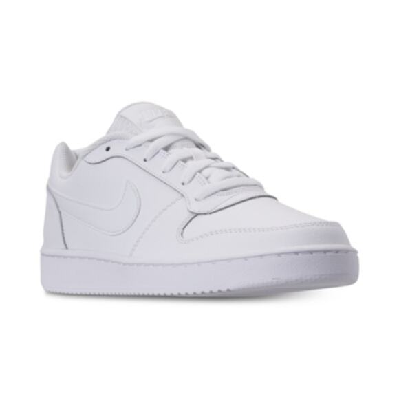 USED NIKE Men's Nike Ebernon Low Shoe, white-SZ 10 Regular US - Picture 1 of 6